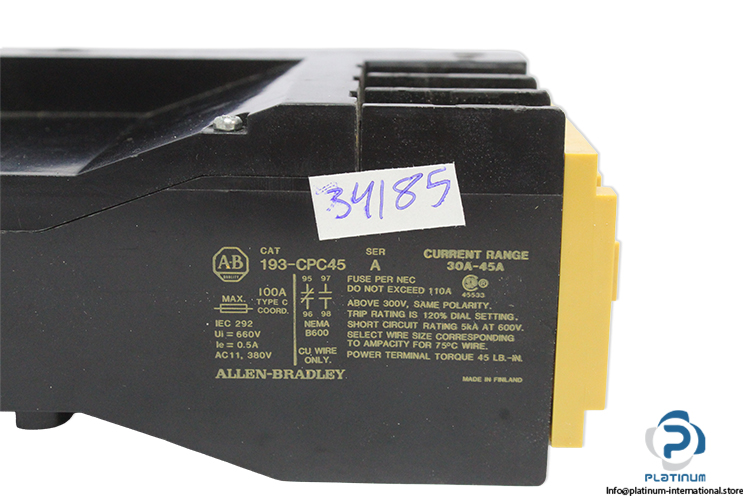 allen-bradley-193-CPC45-overload-relay-(New)-2