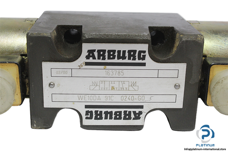 Arburg-WE10DA91C0240-G0-solenoid-operated-directional-valve(used)-1