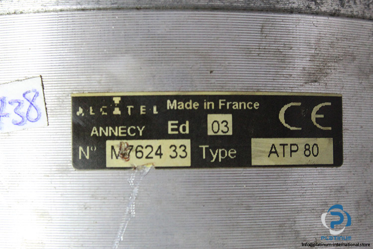Alcatel-atp80-turbomolecular-pump(used)-2