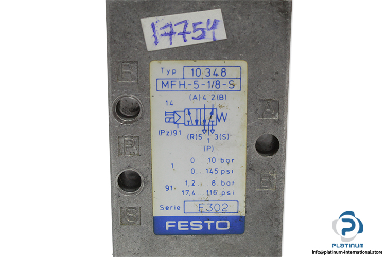 Festo-10348-single-solenoid-valve(used)-2