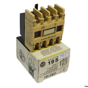 allen-bradley-195-FA31-ser.a-auxiliary-contact-(New)
