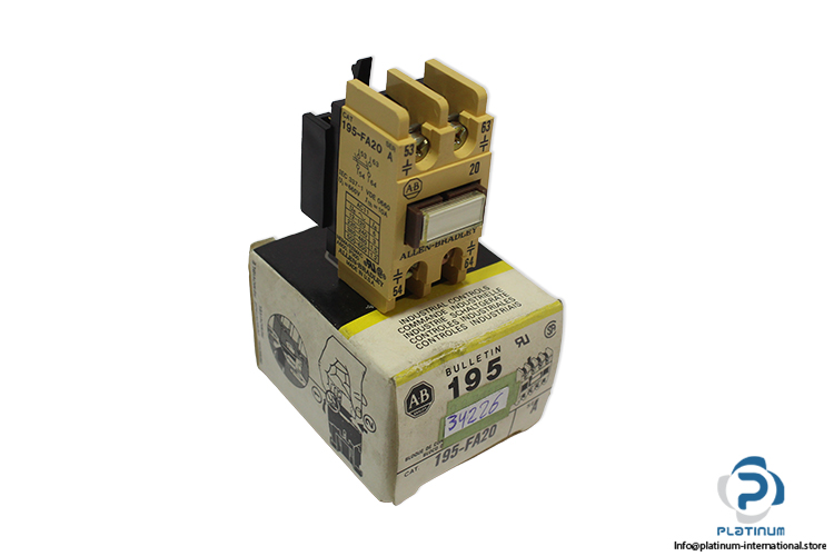 allen-bradley-195-FA20-ser.a-auxiliary-contact-(New)
