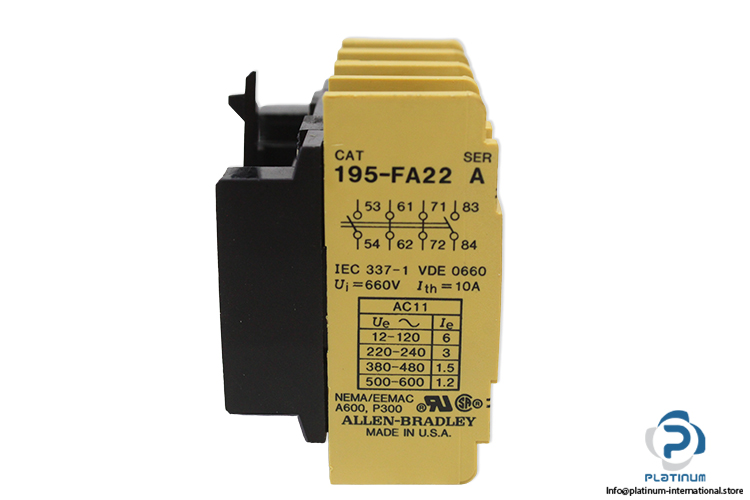 allen-bradley-195-FA22-ser.a-auxiliary-contact-(New)-2