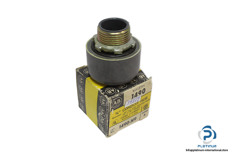 allen-bradley-1490-N9-conduit-hub-(New)