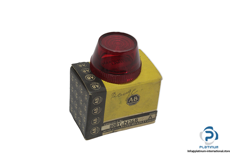 allen-bradley-800T-N26R-pilot-light-cap-(New)