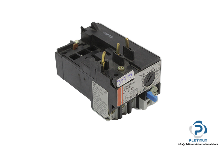 sprecher-schuh-CT-3-12-0.24-0.38A-thermal-overload-relay-(Used)