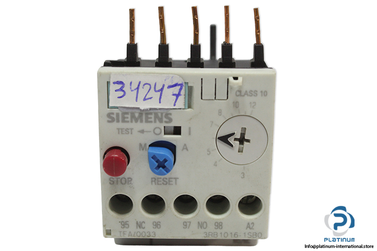 siemens-3RB1016-1SB0-thermal-overload-relay-(Used)-1