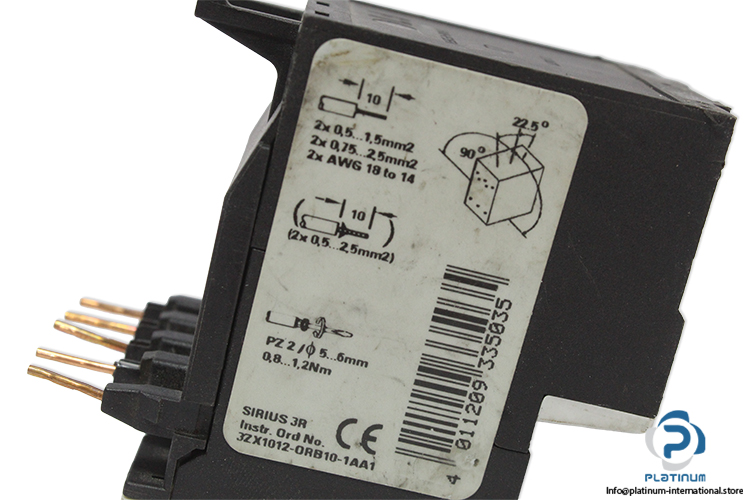siemens-3RB1016-1SB0-thermal-overload-relay-(Used)-3