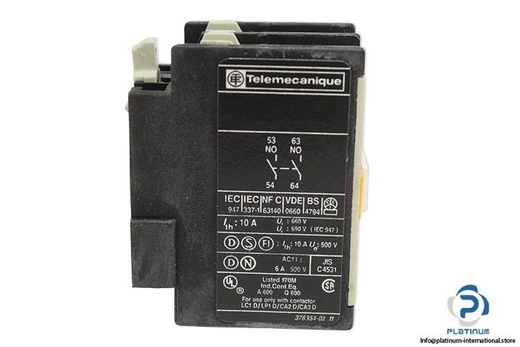 telemecanique-LA1DN20-auxiliary-contact-block-(New)-2
