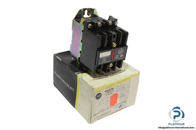 allen-bradley-700-N400A2-ser.c-control-relay-without-catrtige-(New)