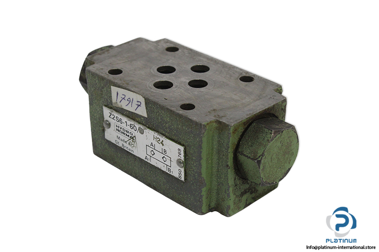hydronorma-z2s6-1-60-h24-pilot-operated-check-valve(used)