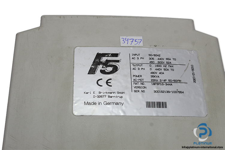 keb-18.F5.M1G-344A-inverter-drive-(Used)-2