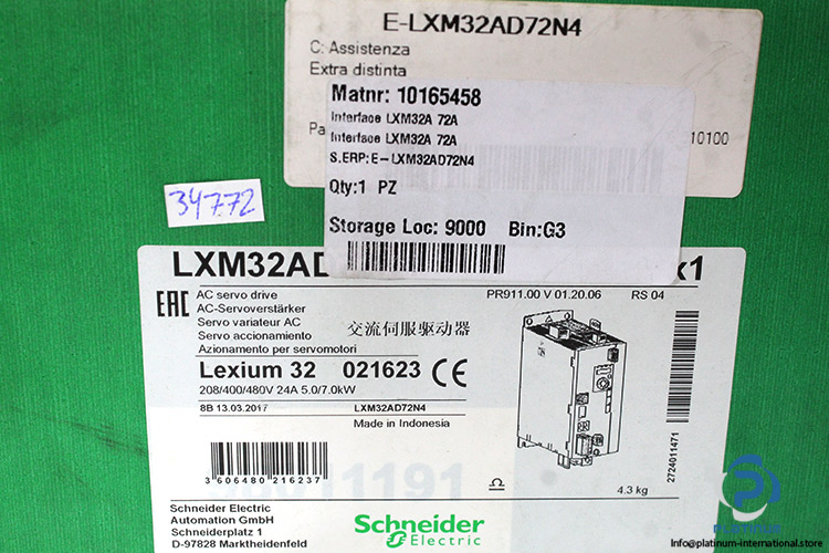 schneider-LXM32AD72N4-motion-servo-drive-(New)-5