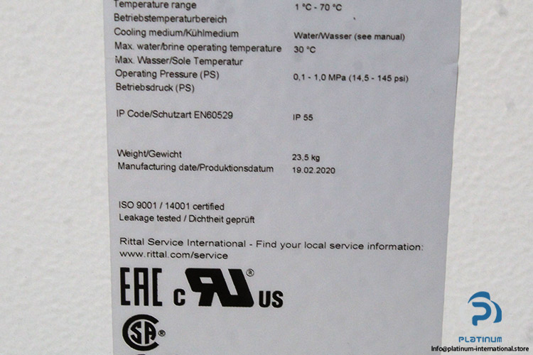 rittal-SK3209.100-Air_water-heat-exchanger-(New)-6
