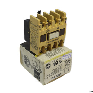 allen-bradley-195-FA40-ser.a-auxiliary-contact-(New)
