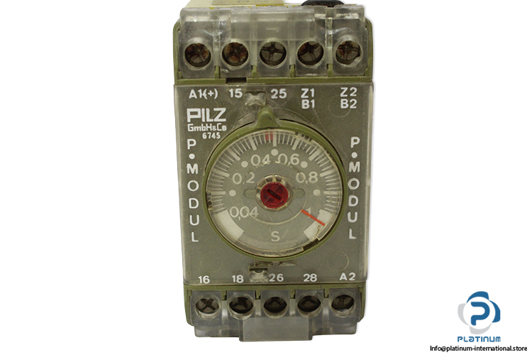 pilz-PA-1NB_FMB-10Kohm-454164-0.04-1s-time-safety-relay-(Used)-1