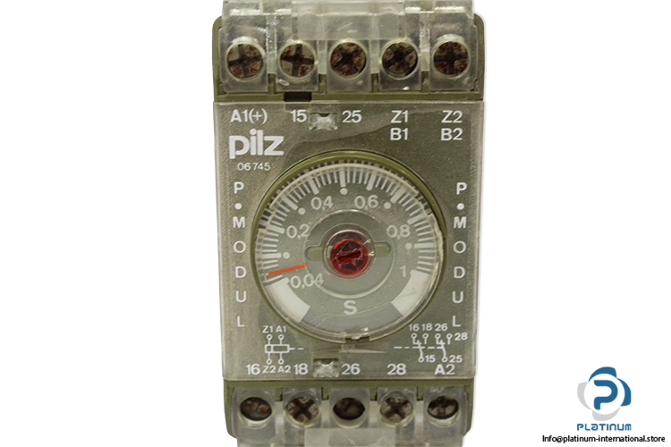pilz-PF-1NB_F_240VAC_2UZ-453074-0.04-1s-time-safety-relay-(Used)-1