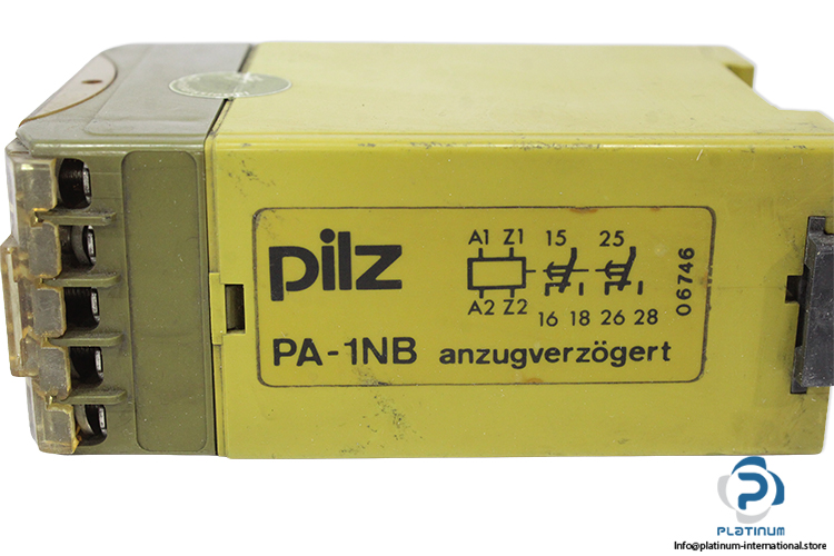 pilz-PA-1NB_FMB-10Kohm-454164-1-100s-time-safety-relay-(Used)-3