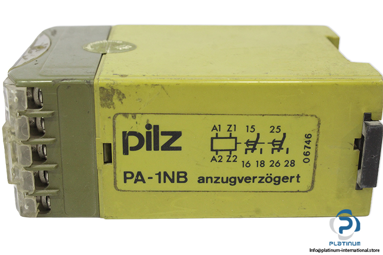 pilz-PA-1NB_FMB-10Kohm-454164-3-300s-time-safety-relay-(Used)-3