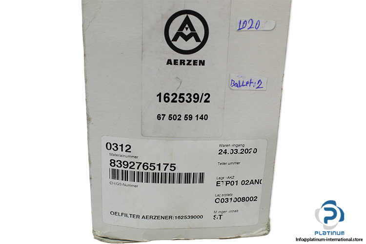 AERZEN-162539-2-OIL-FILTER-(new)-3