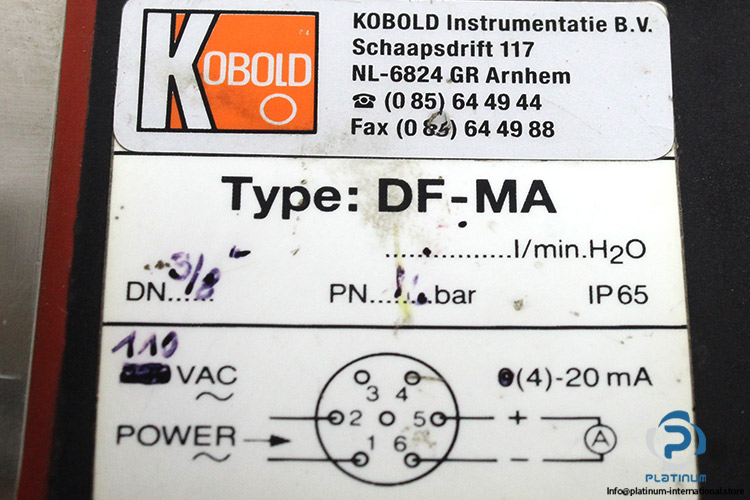 kobold-df-ma-paddle-wheel-flow-sensor(used)-1
