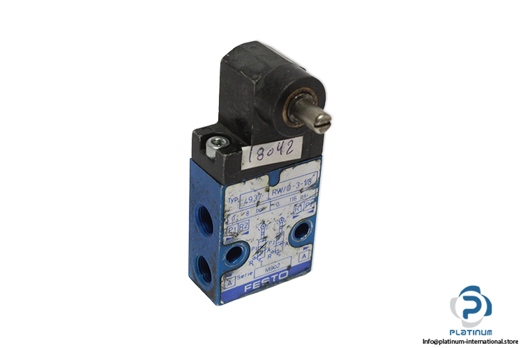 festo-4937-swivel-lever-valve(used)