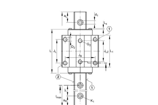 ina-KWVE25-B-V1-G3-recirculating-ball-bearing-carriage-(new)-(carton)-3