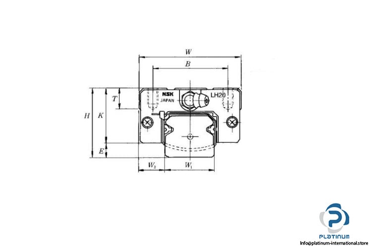nsk-LAH20BNZ-linear-guideway-block-(used)-2