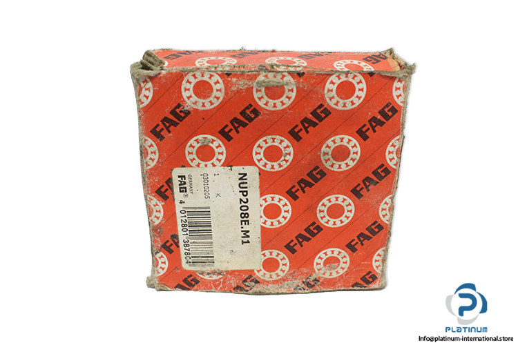 fag-NUP208E.M1-cylindrical-roller-bearing-(used)-(carton)