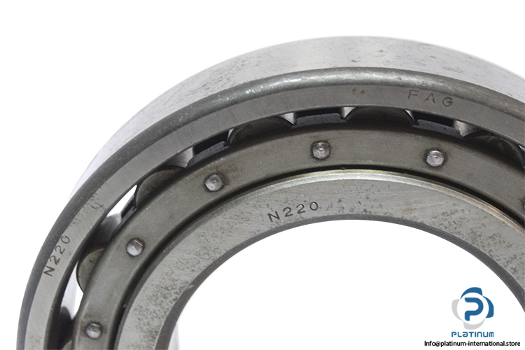 fag-N-220-cylindrical-roller-bearing-(used)-2