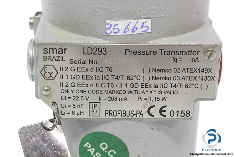 smar-LD293-profibus-pa-pressure-transmitter-(New)-3