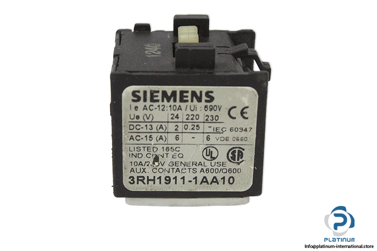 siemens-3rh1911-1aa10-auxiliary-contact-block(used)-2