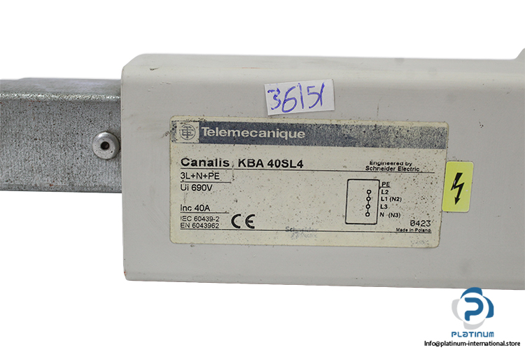 telemecanique-kba-40sl4-busbar-trunking-system(used)-2