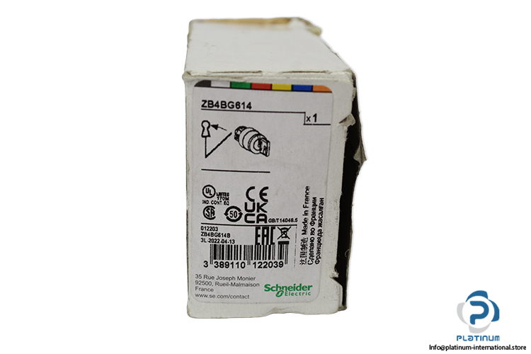 schneider-zb4bg614-head-for-key-selector-switch(new)-2
