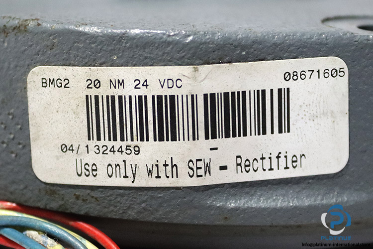 sew-BMG2-20NM-24VDC-electric-motor-brake-with-coil-(used)-3