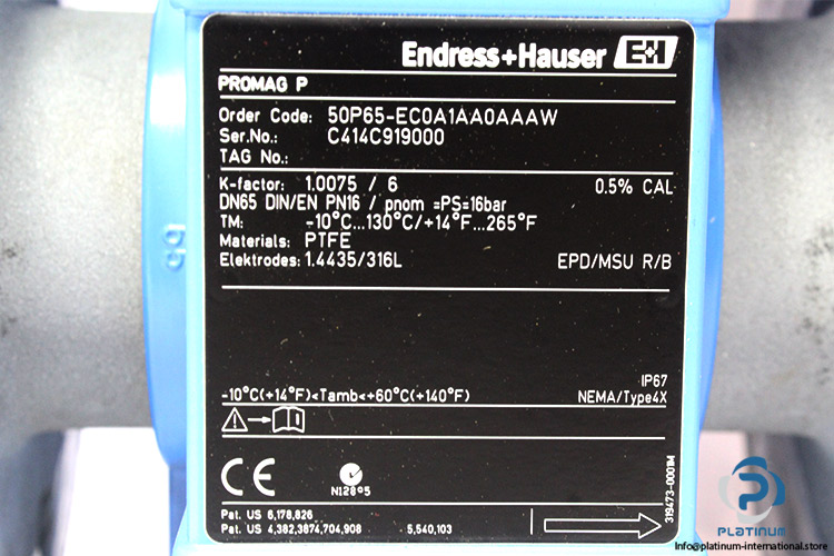 endress-hauser-50P65-EC0A1AA0AAAW-flow-meter-(new)-3