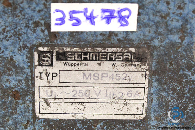 schmersal-MSP452-rotating-spindle-limit-switch-(Used)-1