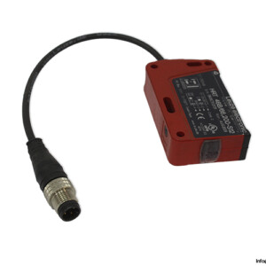 Leuze Electronic HRT 46B/66,200-S12 Light Scanner Sensor With Background Suppression