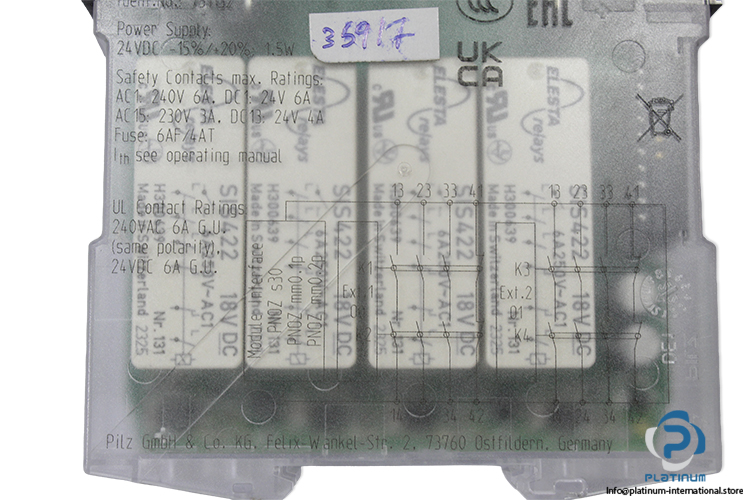 pilz-751132-relay-expansion-module-(New)-4