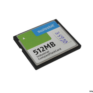 Swissbit SFCF0512H1AF1TO-I-MS-527-BR1 Industrial Compact Flash Card