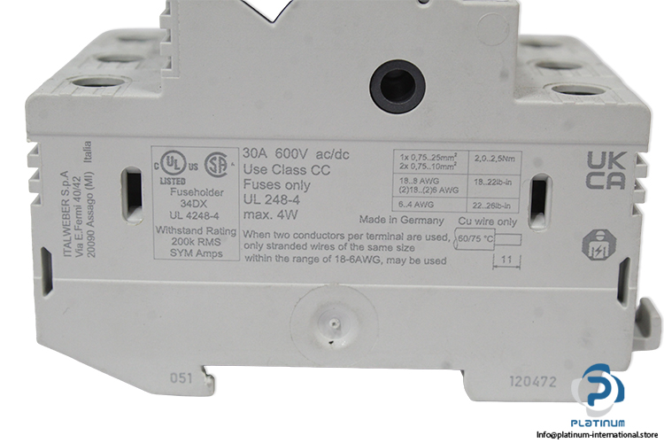 italweber-2306338-fuse-holder-(New)-2