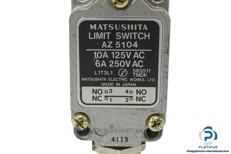 matsushita-AZ5104-limit-switch-(Used)-1