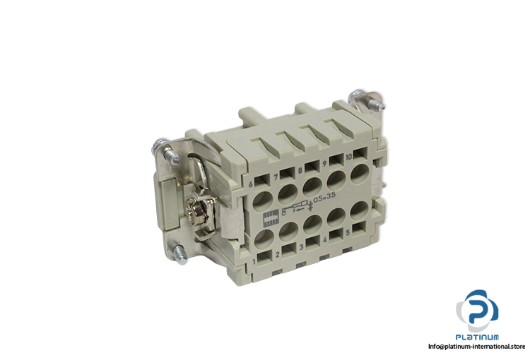 harting-HAN-10-ES-BU-connector-insert-(New)