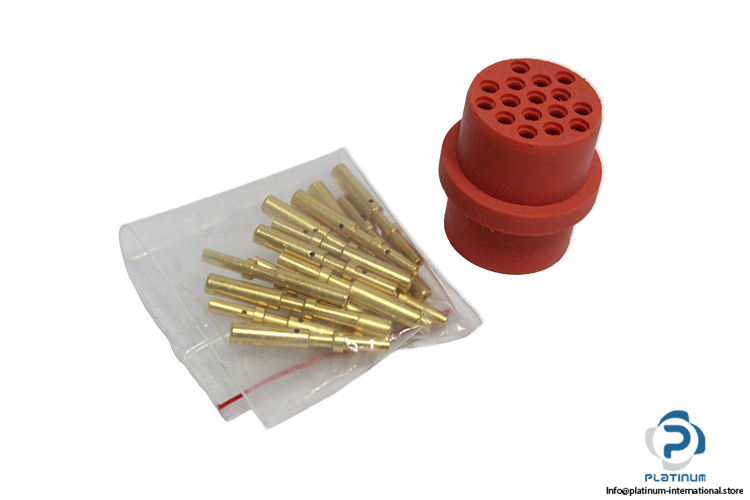 multi-contact-ME2-15-PE-BP2-0.5-1.5-SIL-AU-socket-Insert-(New)