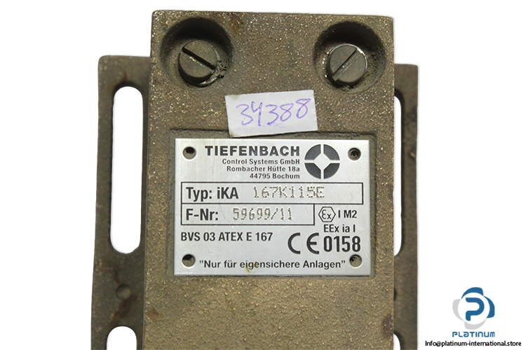 tiefenbach-IKA-167K115E-magnetic-switch-(Used)-2