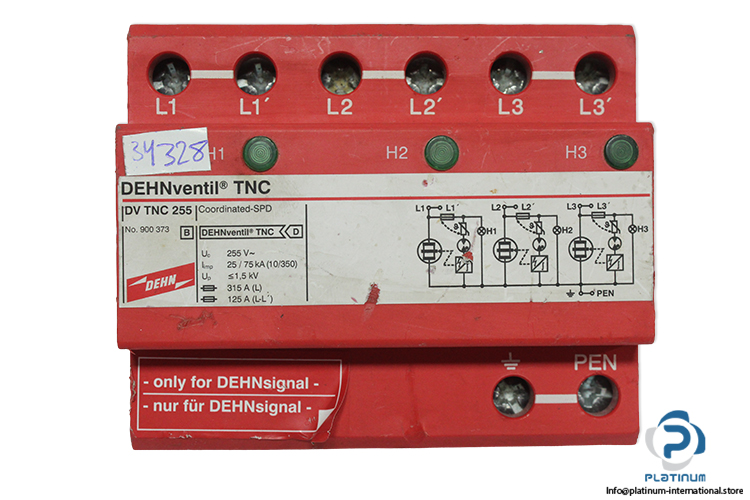 dehn-dvtnc-255-current-and-surge-arrester(used)-1