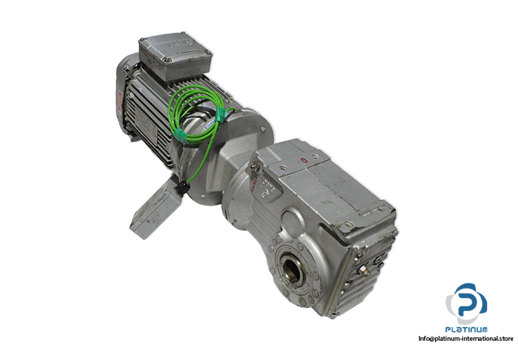 sew-KA47_T-AM90-DRN90L4_TF_DH-bevel-helical-gearmotor-(used)