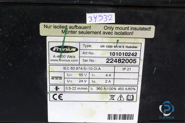 fronius-VR-1500-4R_W_E-robot-wire-feeder-(Used)-3