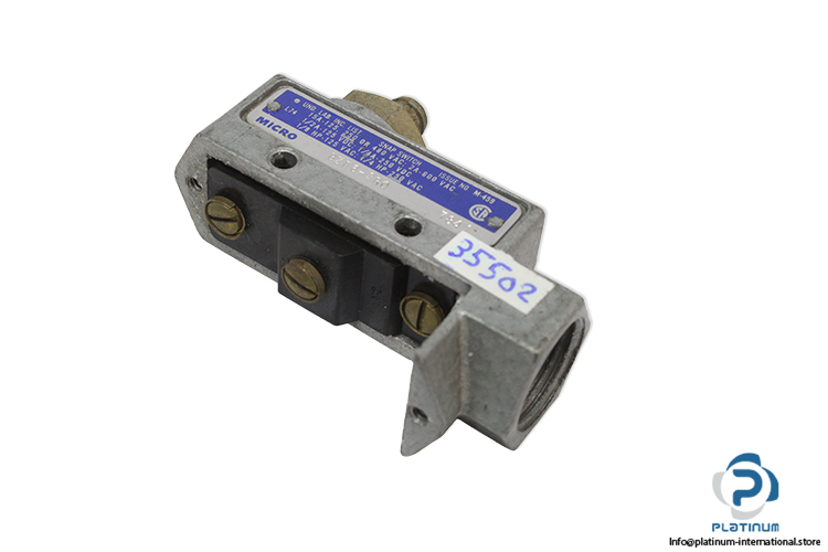 Honeywell-bze6-2rq-784-plunger-micro-switch(used)