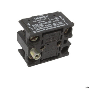 General Electric 080B11V Contact Block